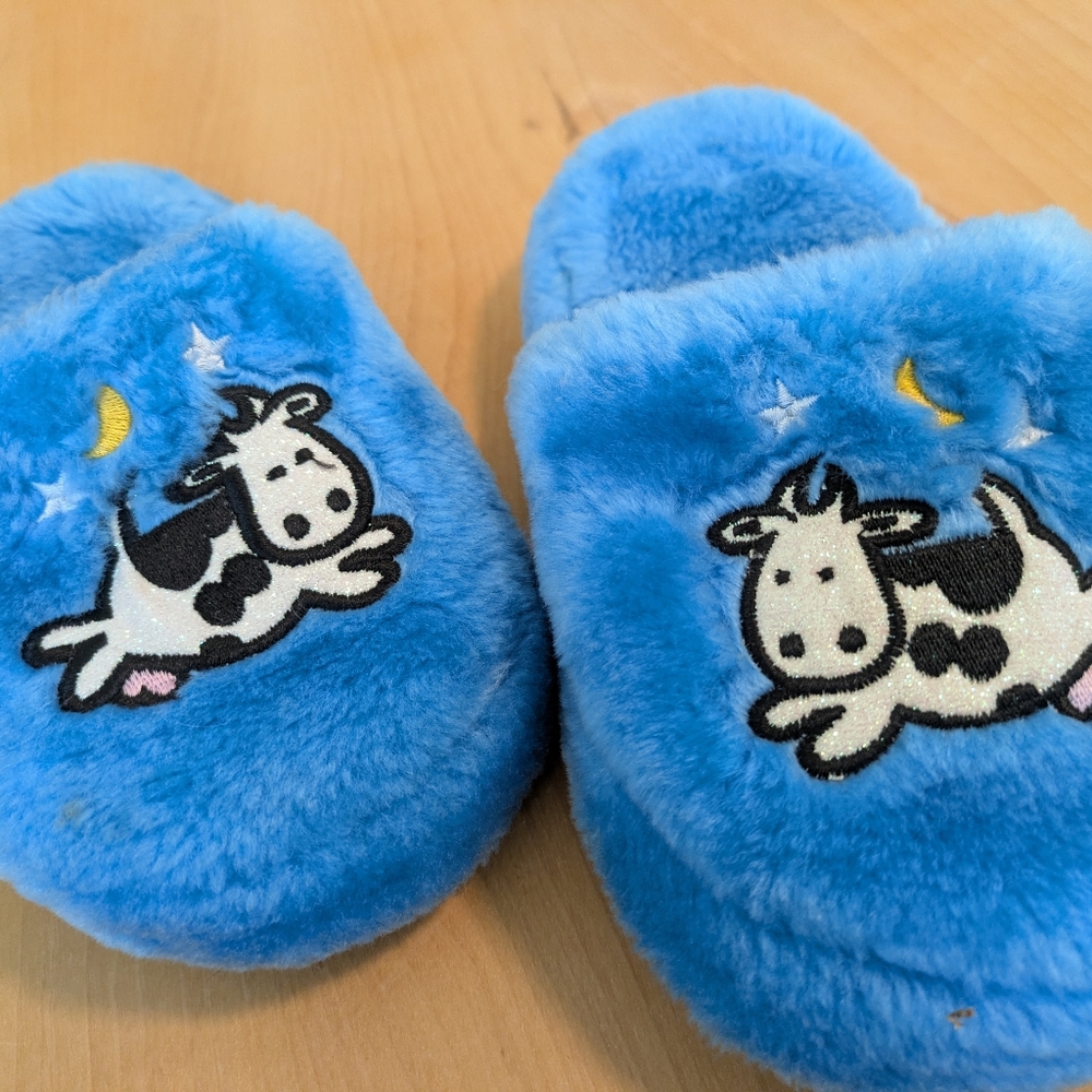 Cow Moon Slippers
